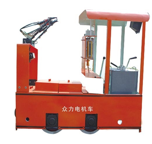 6-1.5噸窄軌架線(xiàn)式工礦電機車(chē) 